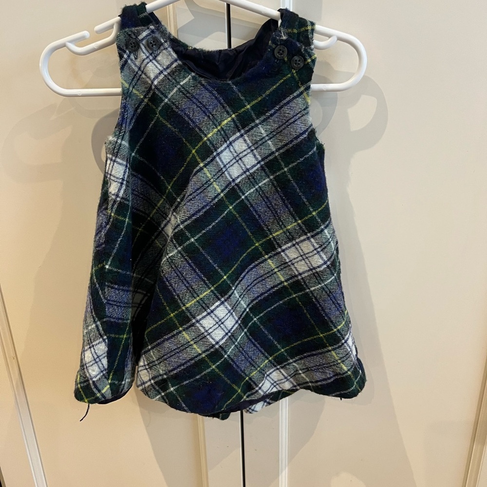 Ralph Lauren tartan dress 18m